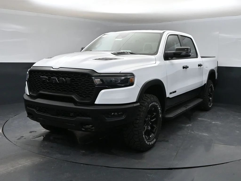 New 2026 Bright White Clear-Coat Exterior Paint RAM Rebel image 5