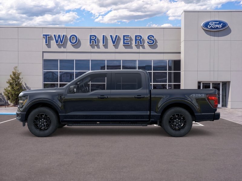 New 2026 Agate Black Metallic Ford XLT image 3