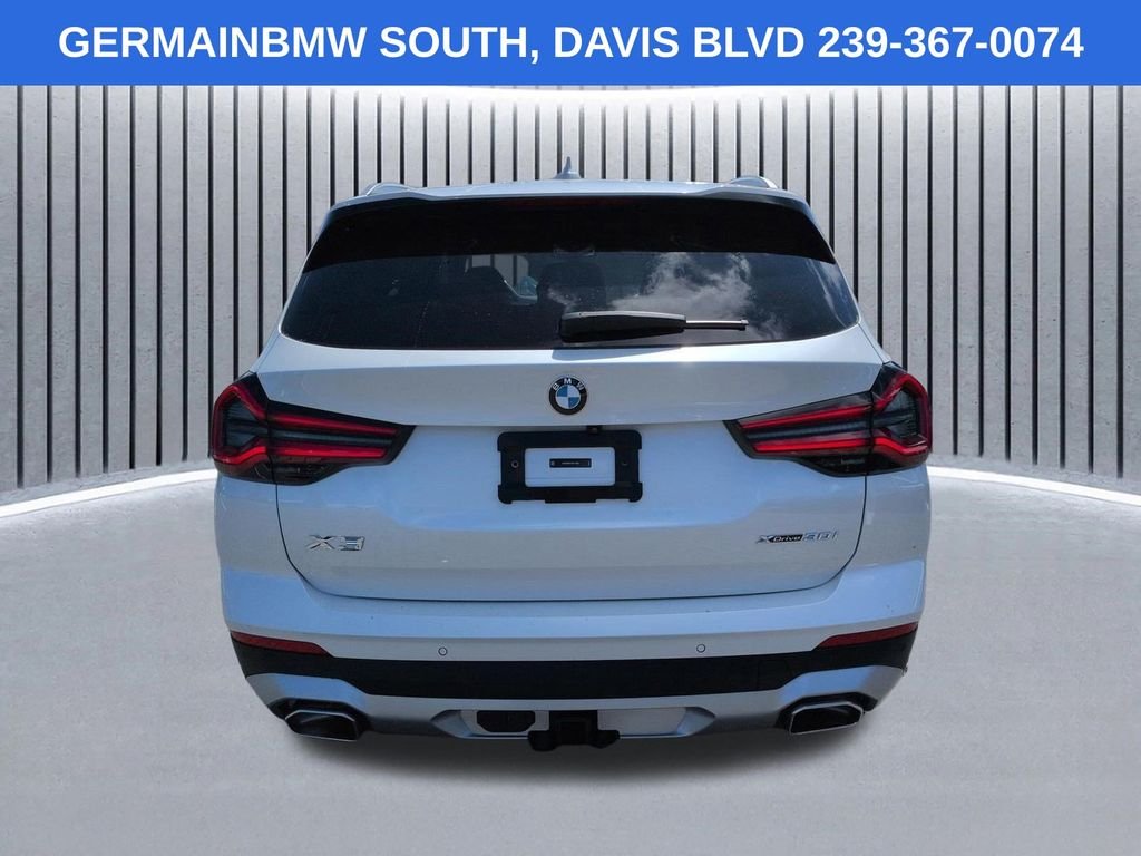 Certified Used 2024 Mineral White Metallic BMW xDrive30i image 6