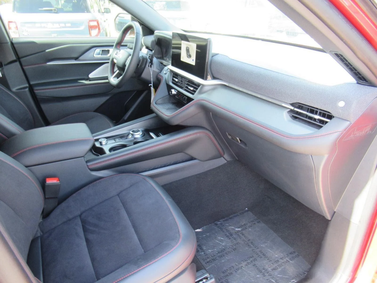 New 2025 Rapid Red Metallic Tinted Clea Ford ST image 11