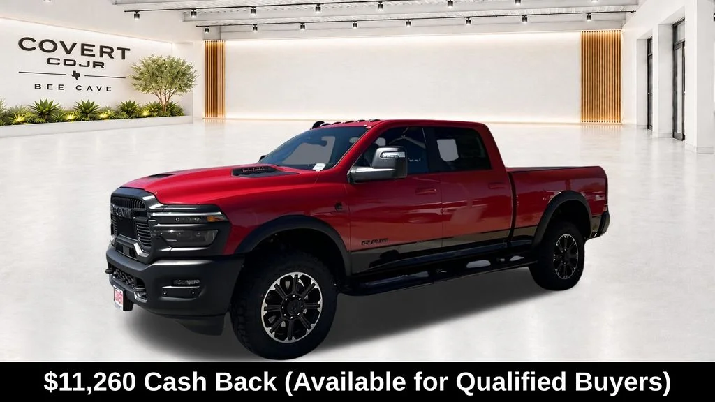 New 2026 Flame Red Clearcoat RAM Rebel image 4