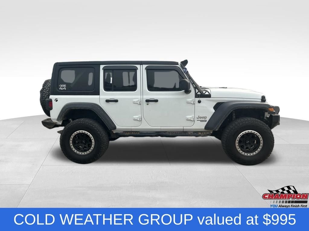 Used 2020 White Jeep Unlimited Sport S image 6