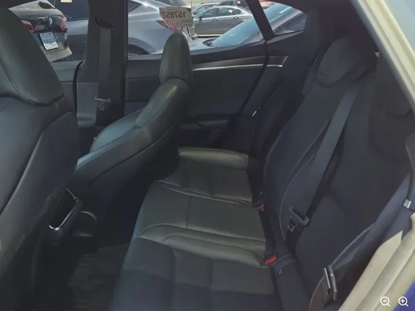 Used 2021 Blue Tesla Plaid image 6