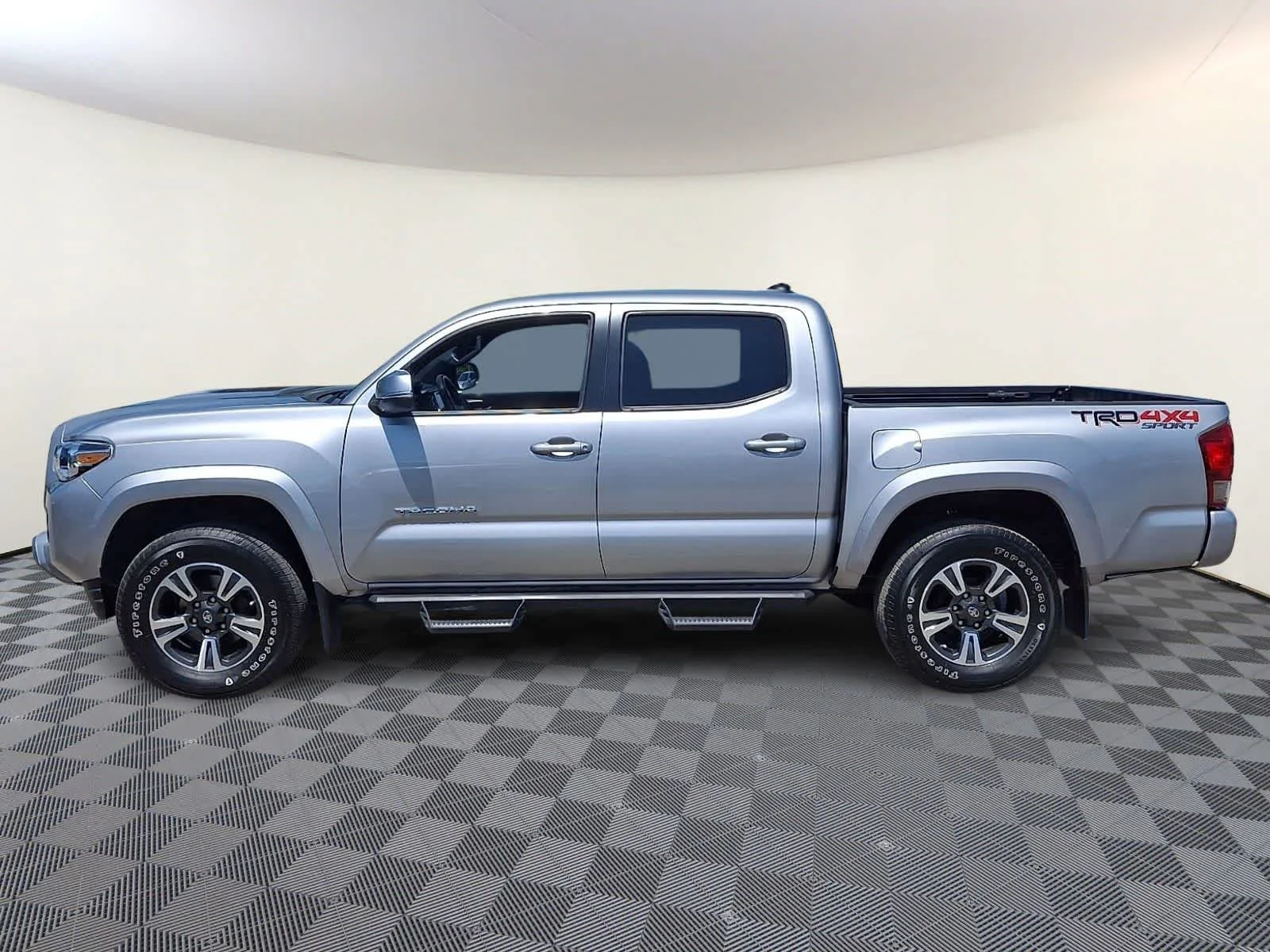 Certified Used 2017 Silver Sky Metallic Toyota TRD Sport image 9