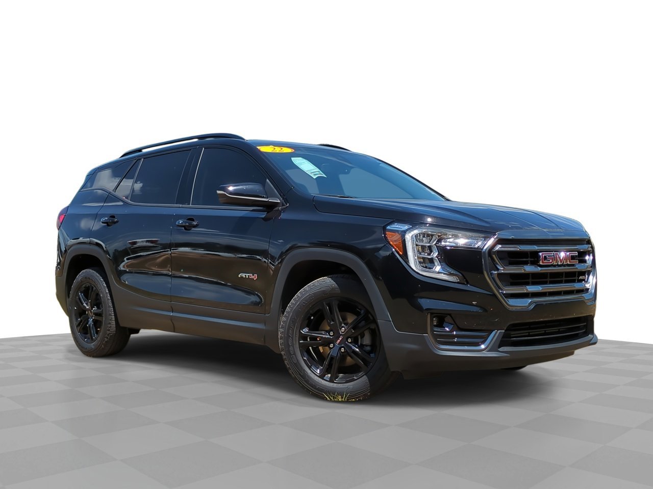Used 2022 Ebony Twilight Metallic GMC AT4 image 2