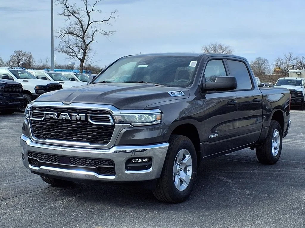 New 2026 Granite Crystal Metallic Clear-Coat Exterior Paint RAM Big Horn/Lone Star image 2