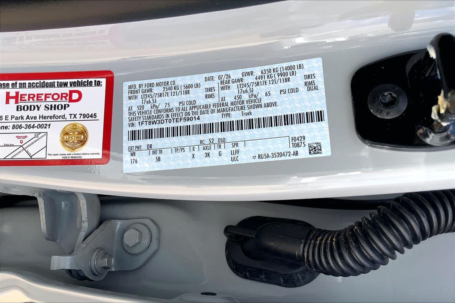 New 2026 Avalanche Ford F-350® Lariat® image 21