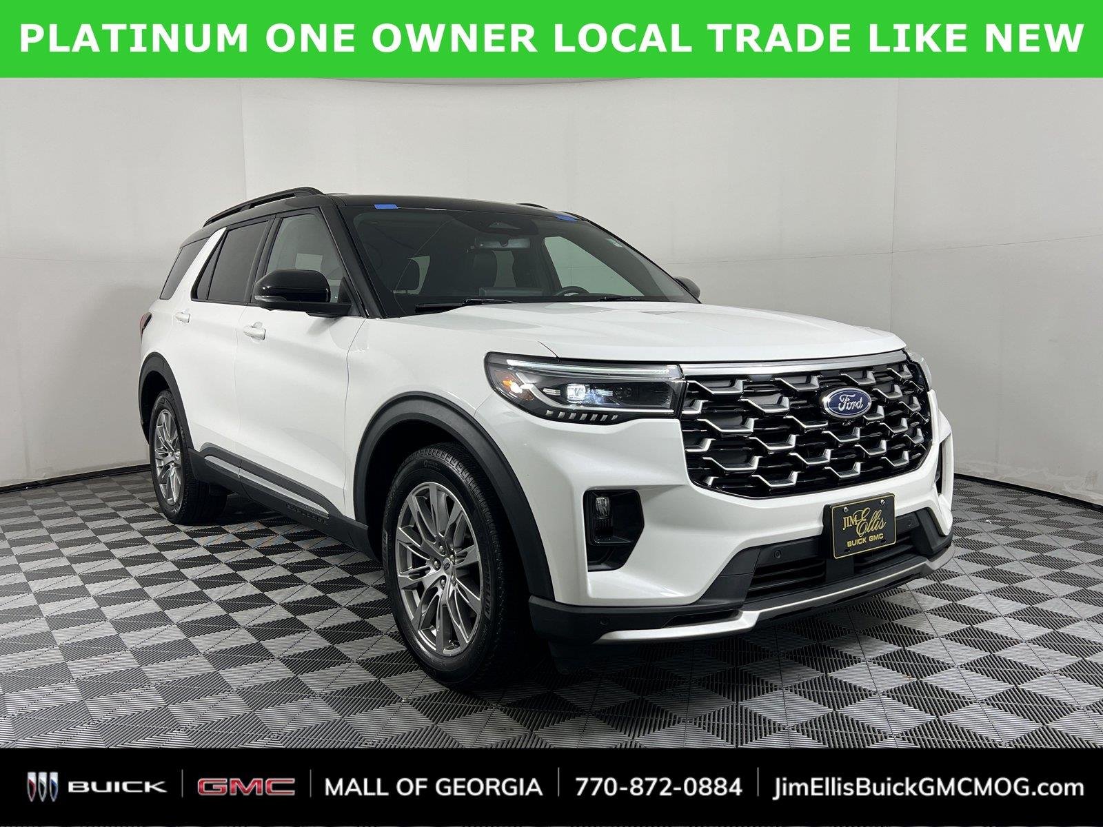 Used 2025 White Ford Platinum image 1