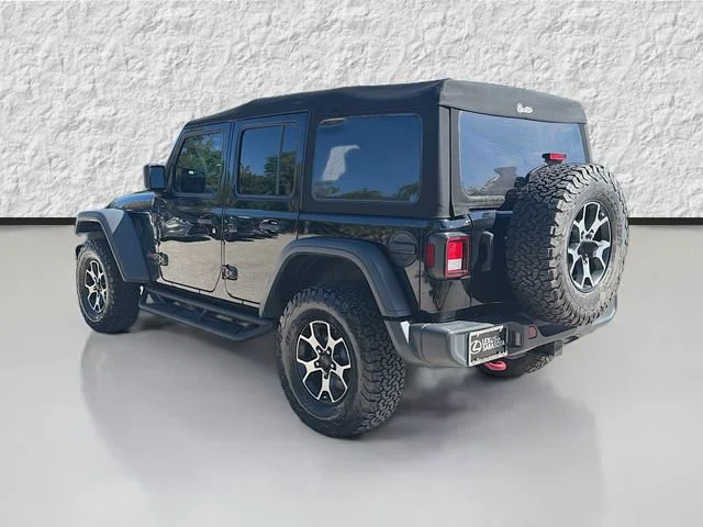 Used 2021 Black Clearcoat Jeep Unlimited Rubicon image 5