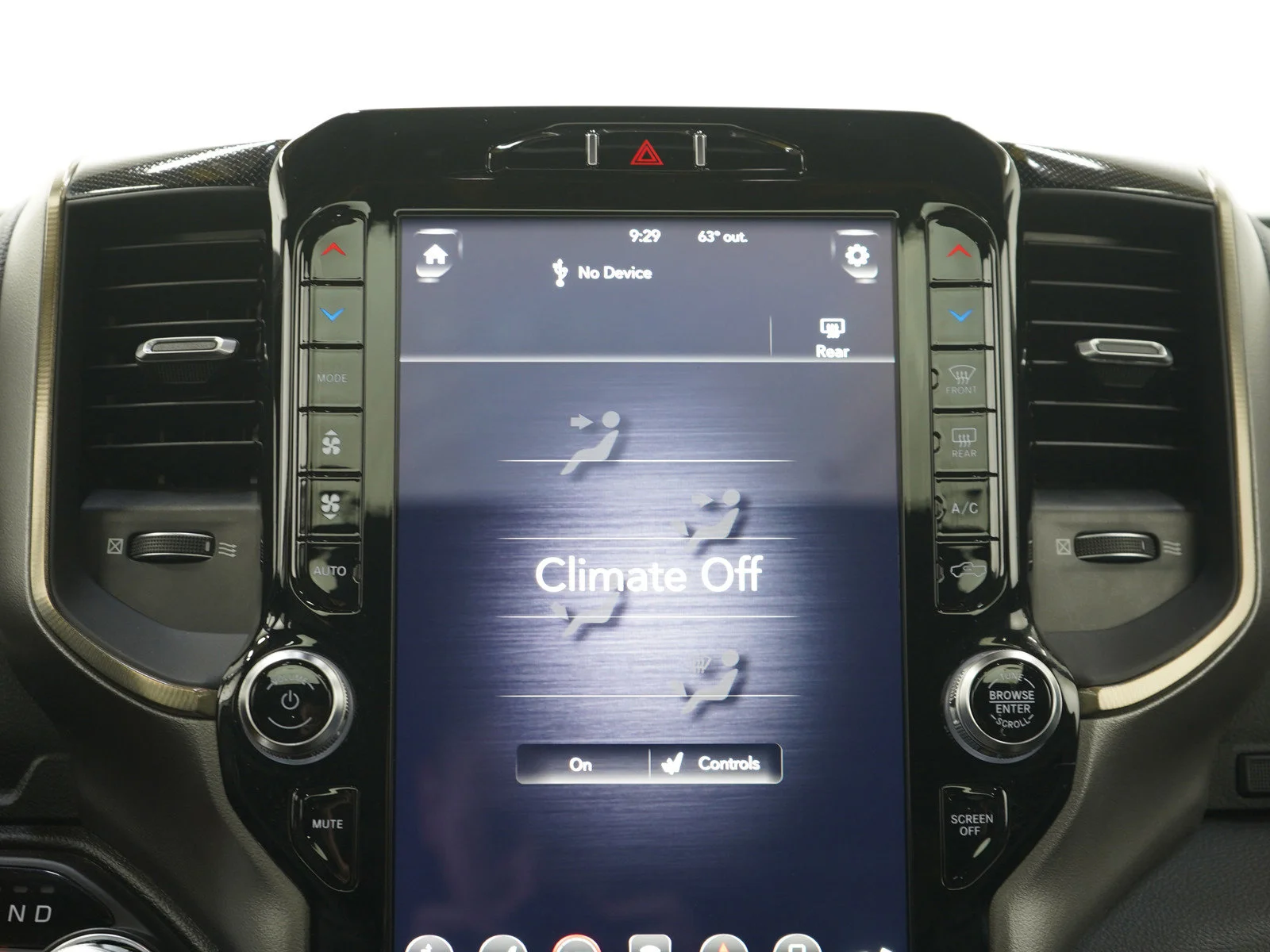 Used 2020 Diamond Black Crystal Pearlcoat Ram Rebel image 18