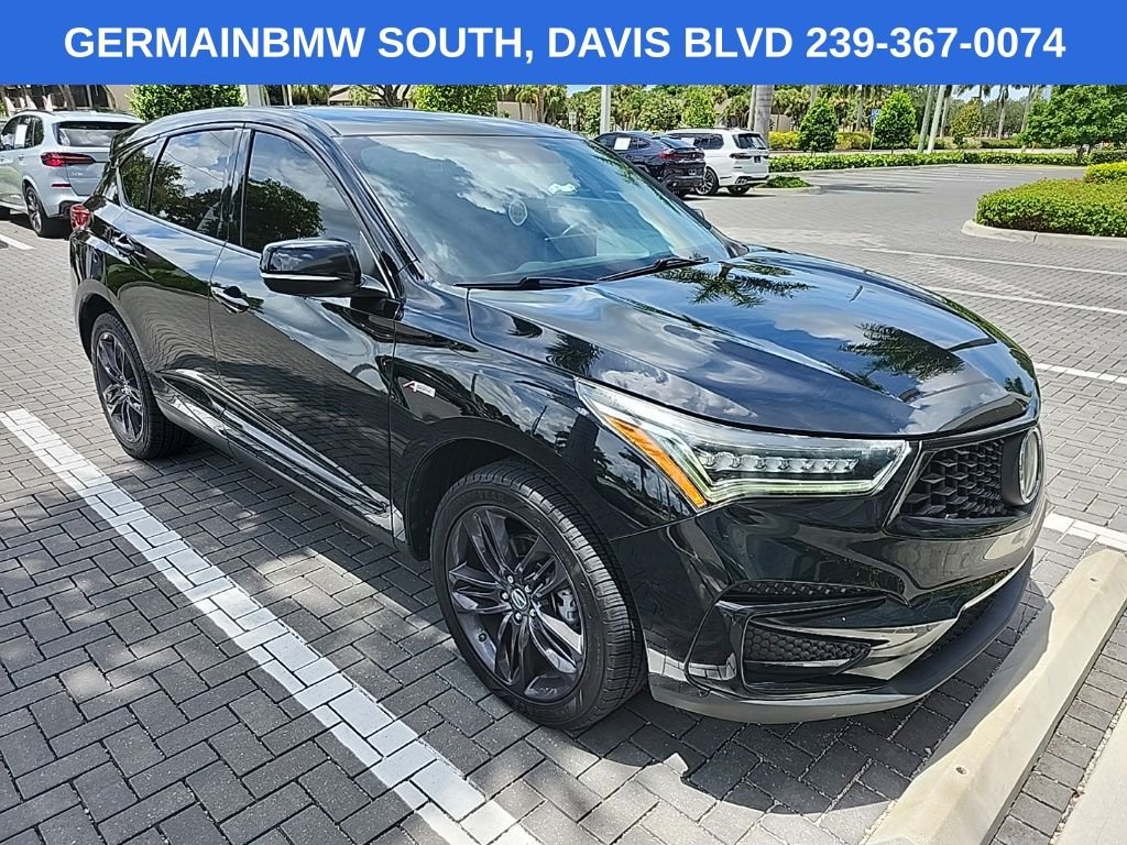 Used 2021 Majestic Black Pearl Acura A-Spec Package image 8