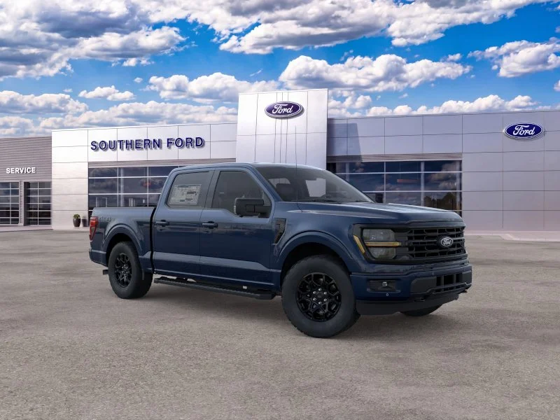 New 2026 Antimatter Blue Metallic Ford XLT image 30