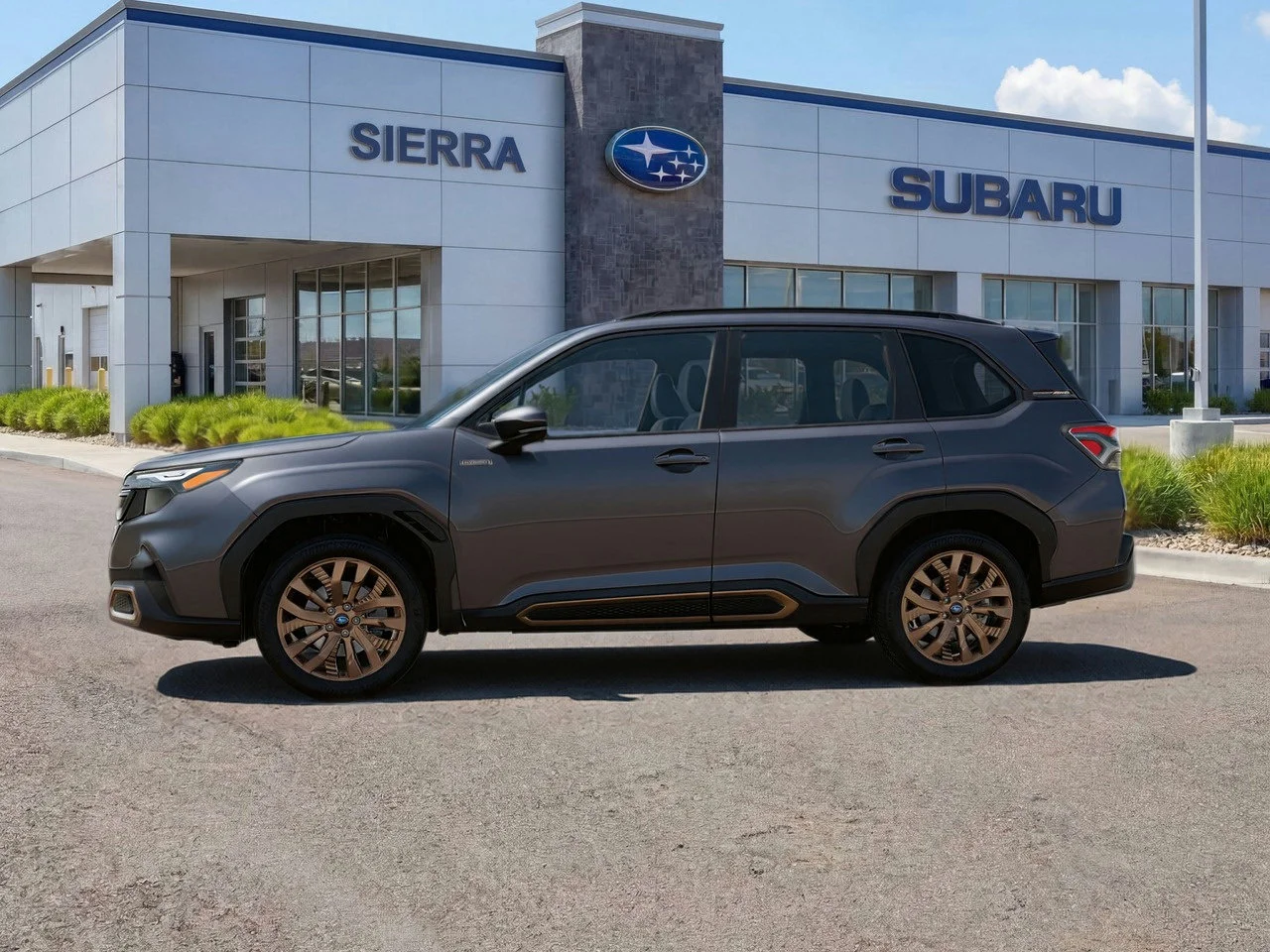 New 2026 MAGNETITE GRAY METALLIC Subaru Sport Hybrid image 3