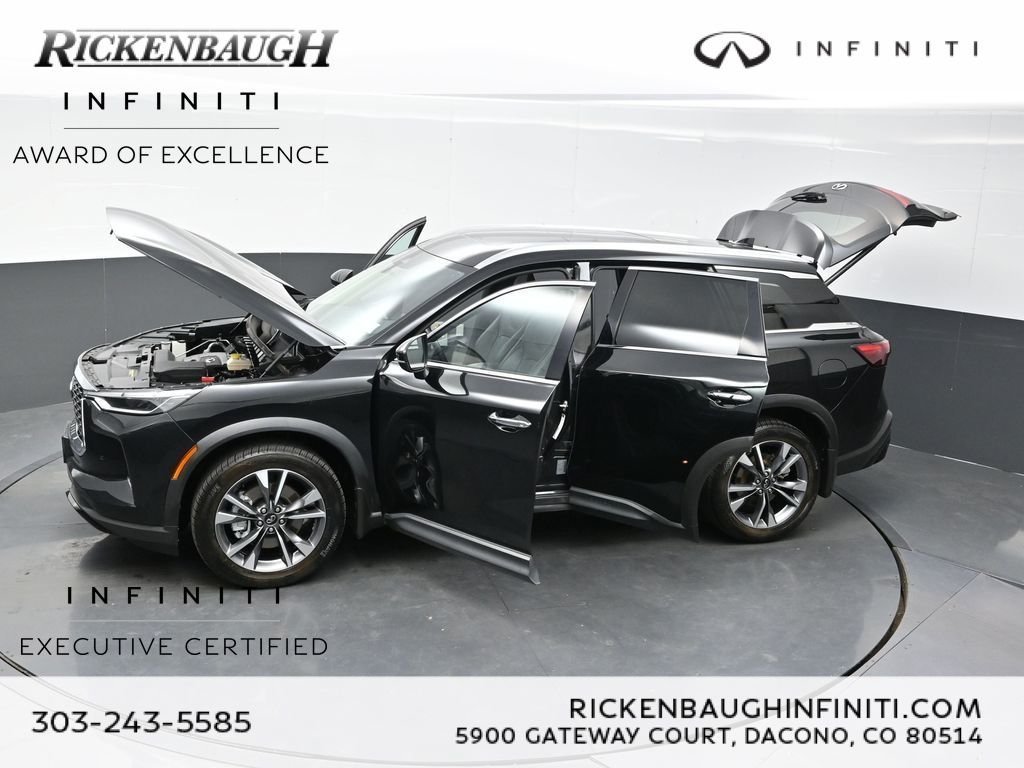 Certified Used 2023 Black INFINITI LUXE image 40
