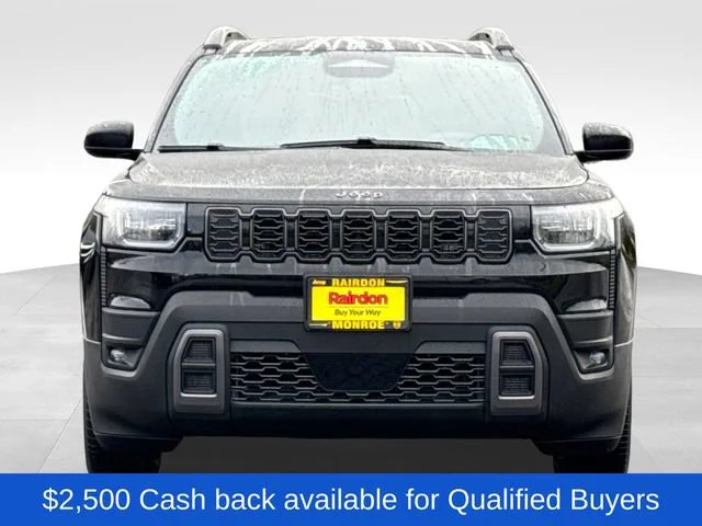 New 2026 Diamond Black Crystal Pearl-Coat Exterior Paint Jeep Laredo image 2