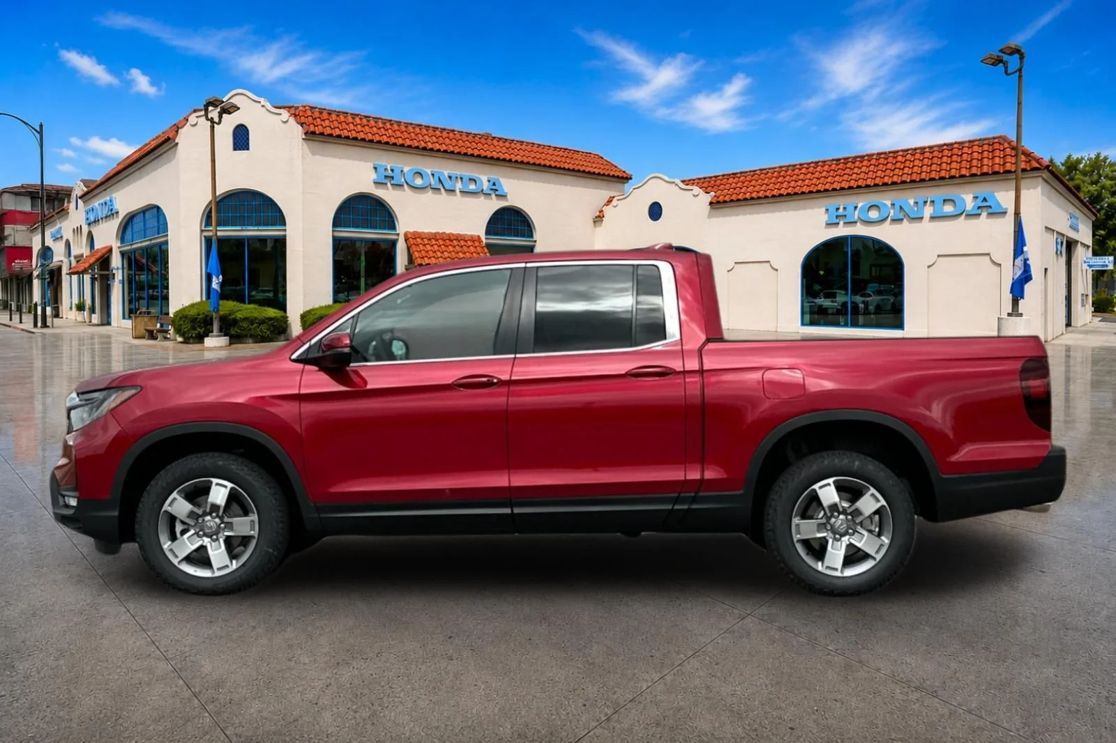 New 2026 Radiant Red Metallic II Honda RTL image 7
