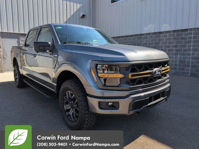 New 2026 Carbonized Gray Metallic Ford Tremor image 1