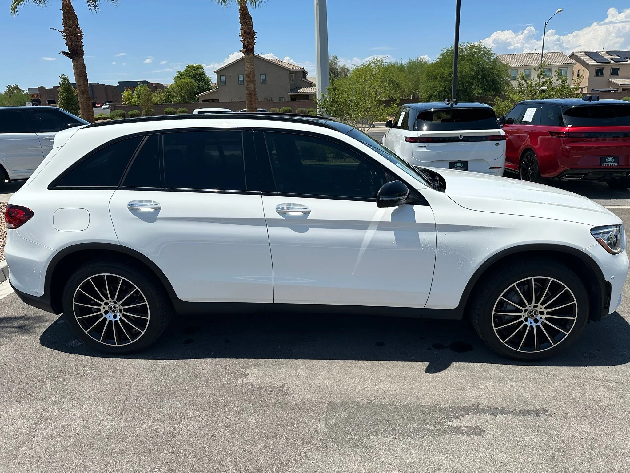 Used 2021 Polar White Mercedes-Benz GLC 300 image 3