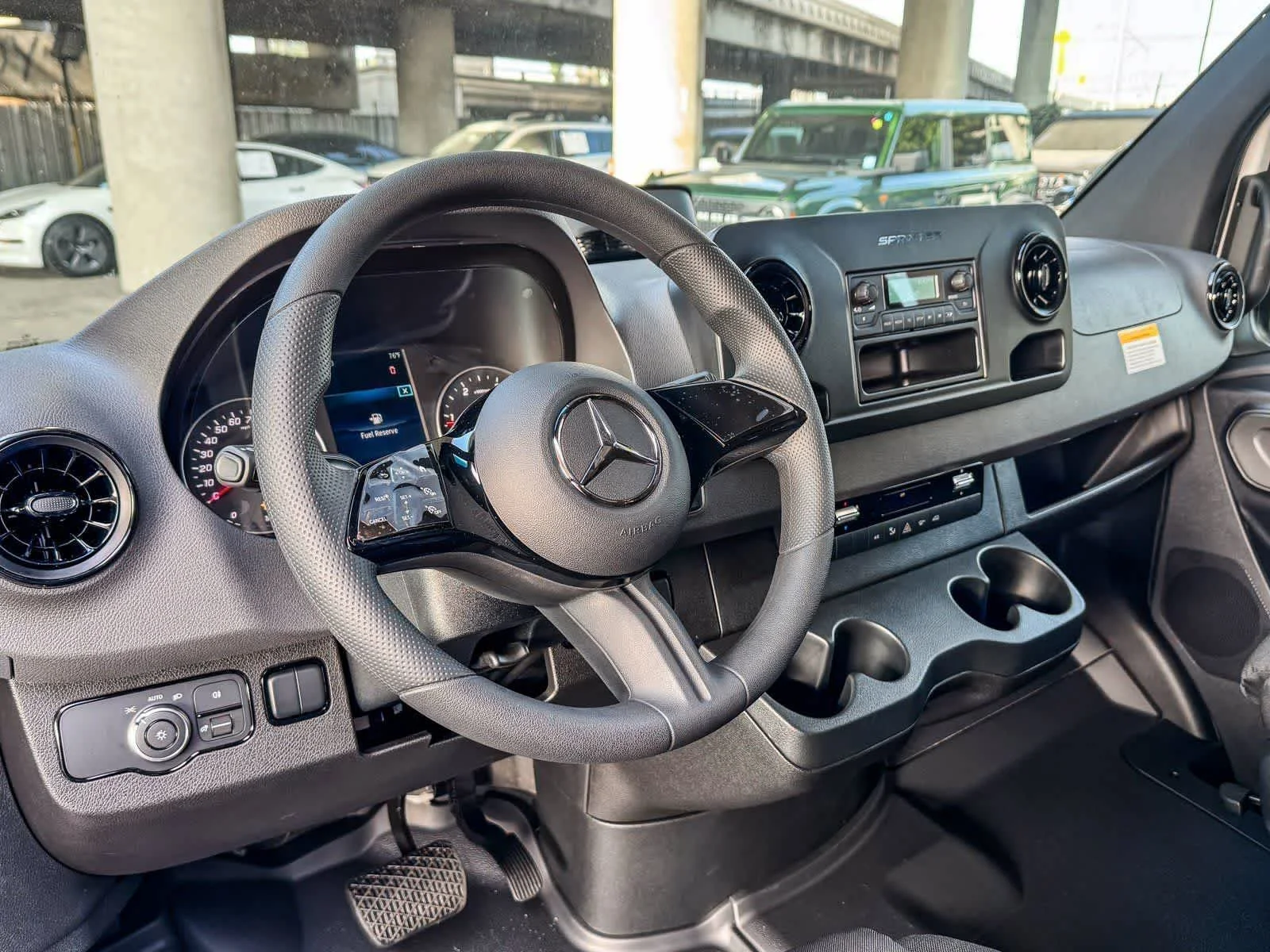 New 2026 Arctic White Mercedes-Benz Cargo 170WB High Roof RWD 2.0L I4 Diesel Turbo SO image 12