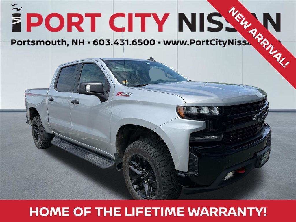 Used 2021 Silver Ice Metallic Chevrolet LT Trail Boss w/5.3l v8 image 1