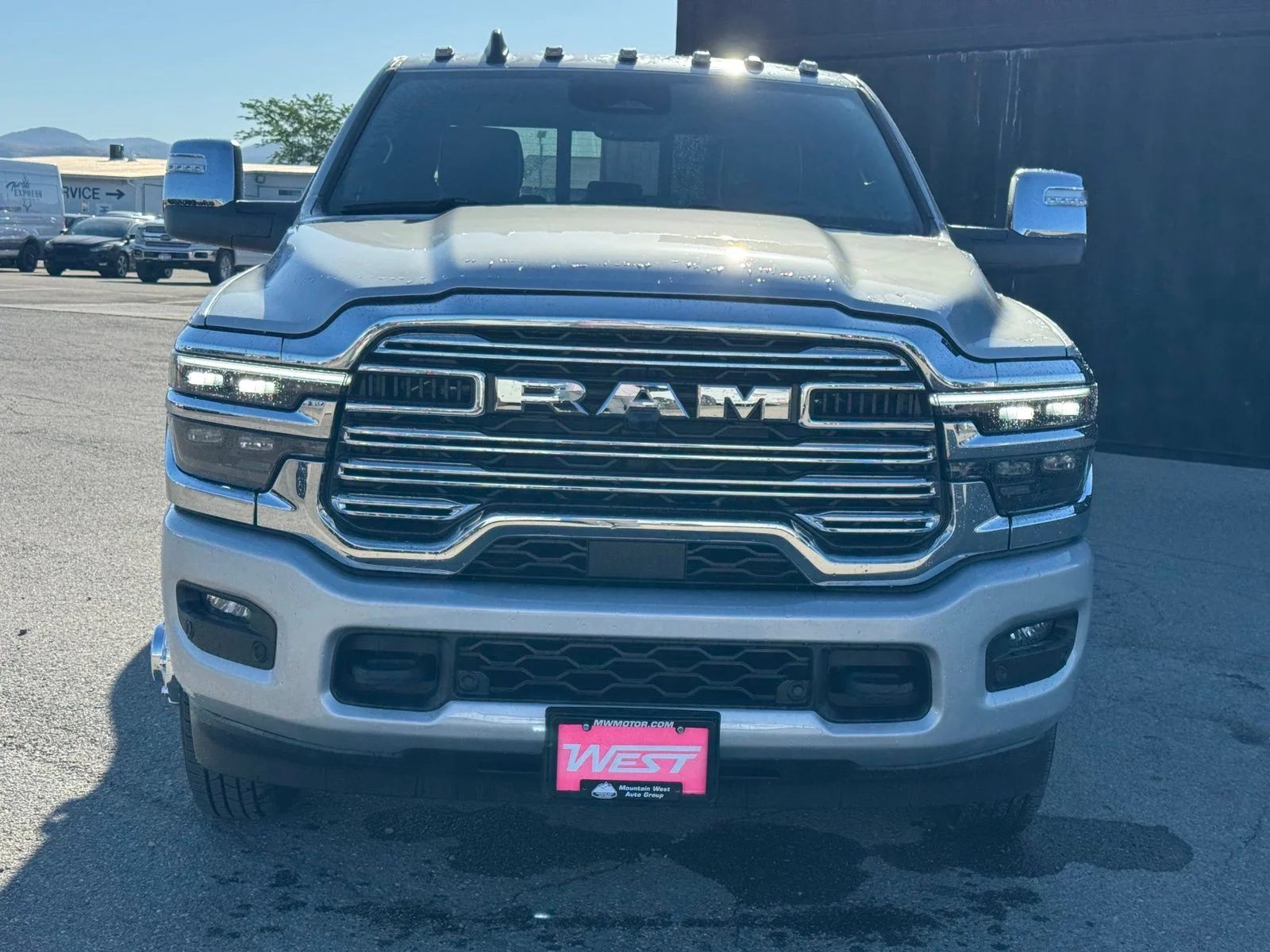 New 2026 Silver-Zynith Exterior Paint RAM Laramie image 2