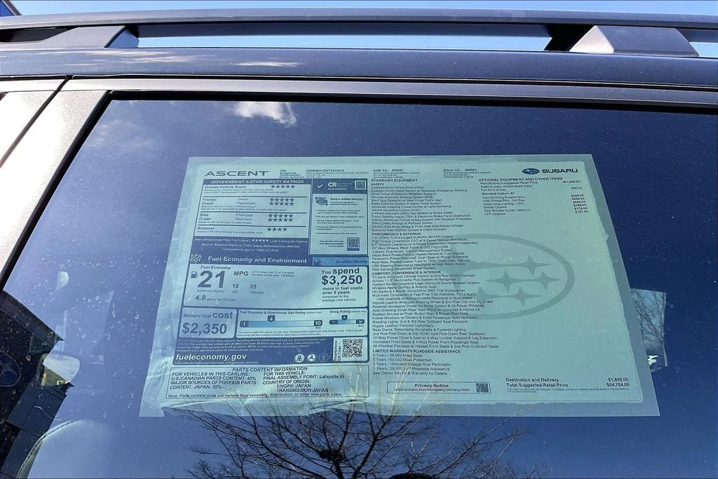2026 Subaru Ascent Onyx Edition-Touring - Photo 18