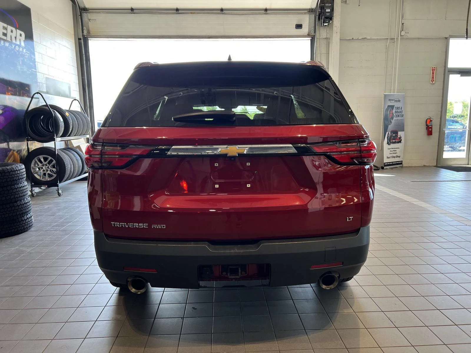 Used 2023 Radiant Red Tintcoat Chevrolet LT Cloth image 6