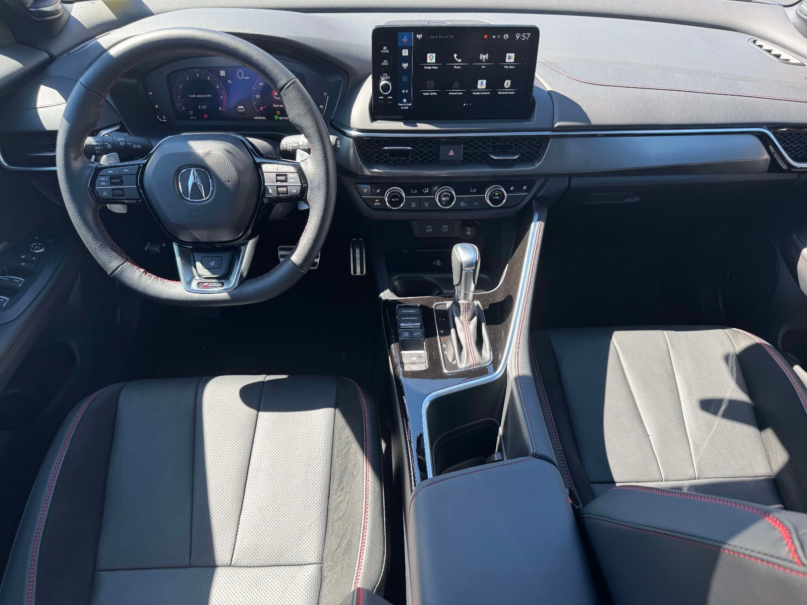 Used 2025 Adriatic Sea Blue Acura AWD A-SPEC Advance image 12
