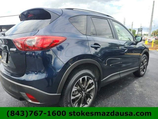 Used 2016 Blue Mazda Grand Touring image 7