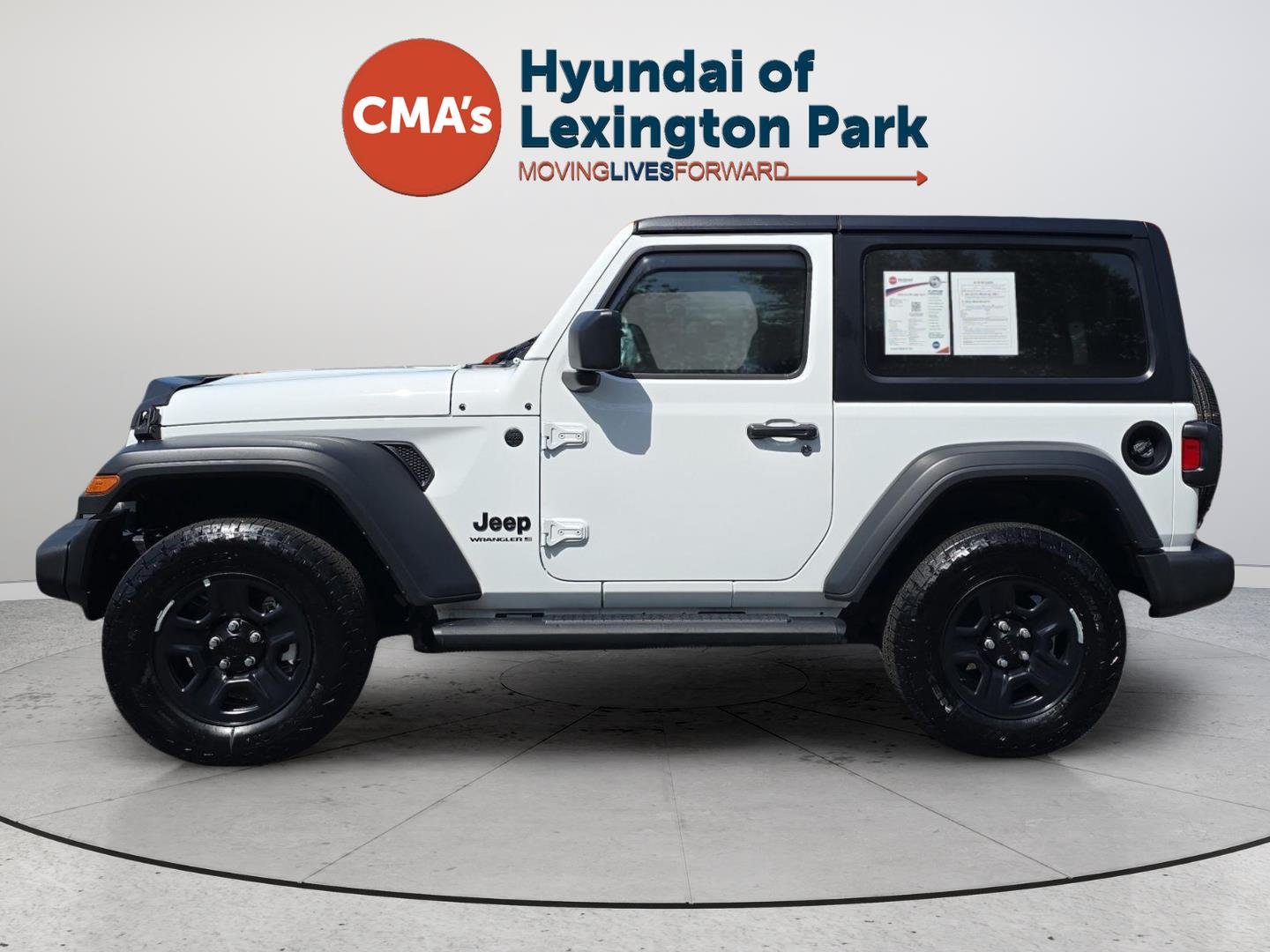 Used 2026 Bright White Clearcoat Jeep Sport image 4