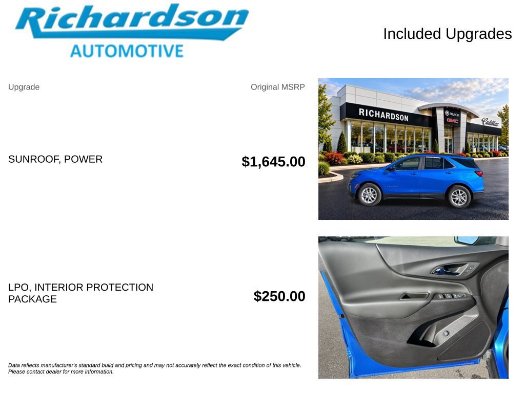 Used 2024 Riptide Blue Metallic Chevrolet LT image 7
