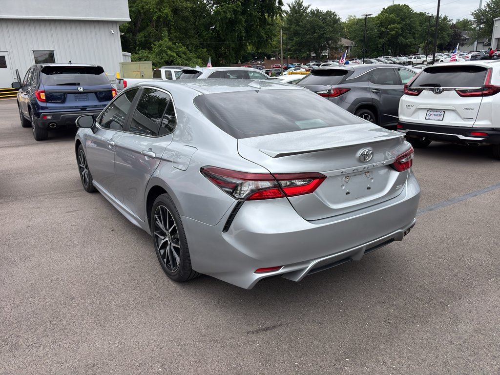 Used 2023 Celestial Silver Metallic Toyota SE image 2