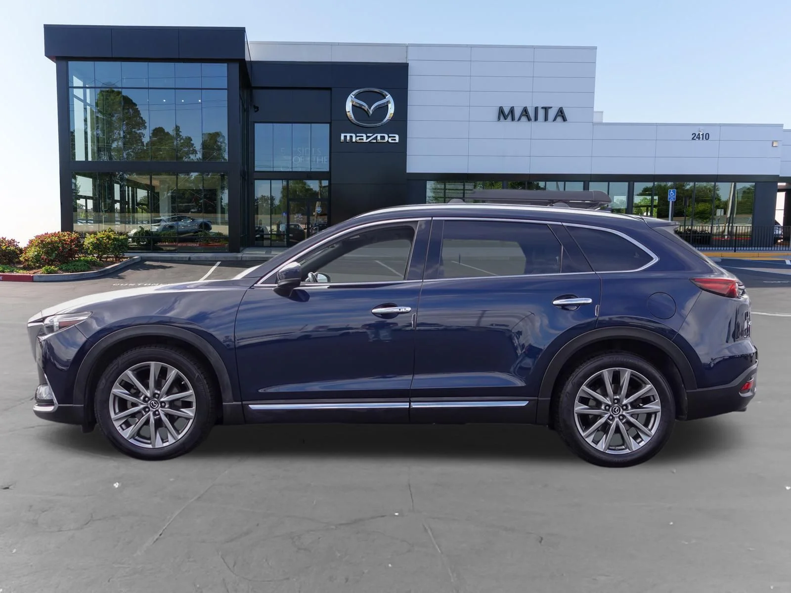 Used 2019 Deep Crystal Blue Mica Mazda Grand Touring image 7
