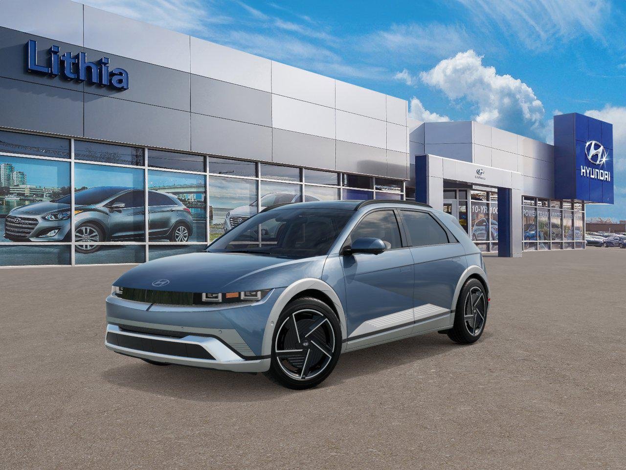 New 2026 Lucid Blue Hyundai Limited image 1