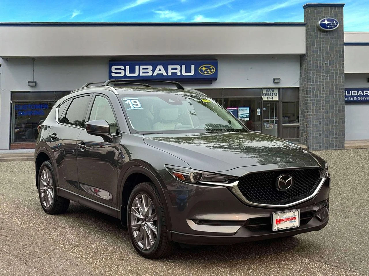 Used 2019 Machine Gray Metallic Mazda Grand Touring Reserve image 1
