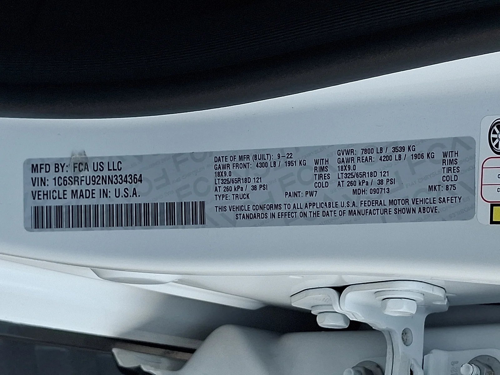 Used 2022 White Ram TRX image 27