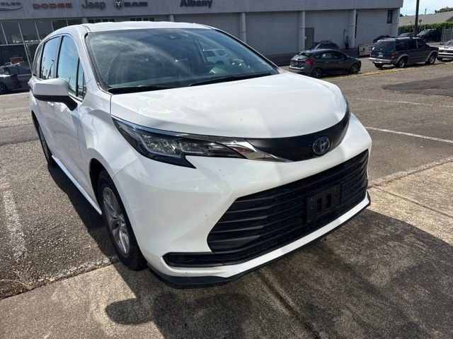 Used 2022 White Toyota LE image 1
