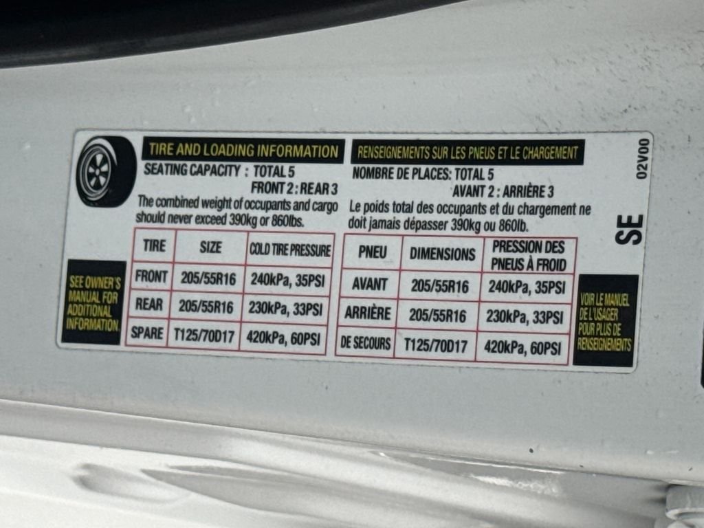 Used 2024 White Toyota LE image 48