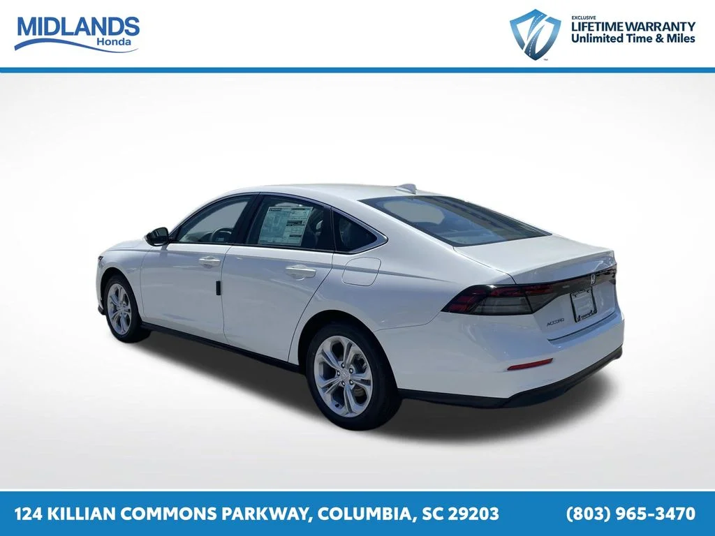 New 2026 Platinum White Pearl Honda LX image 4