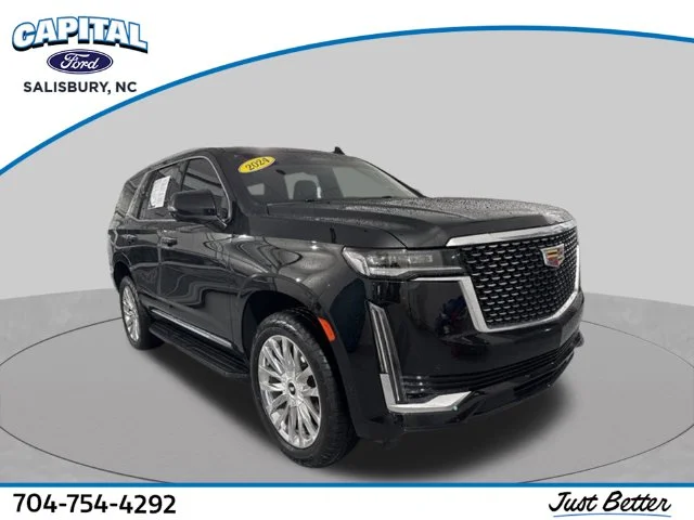 Used 2024 Black Cadillac Premium Luxury image 1