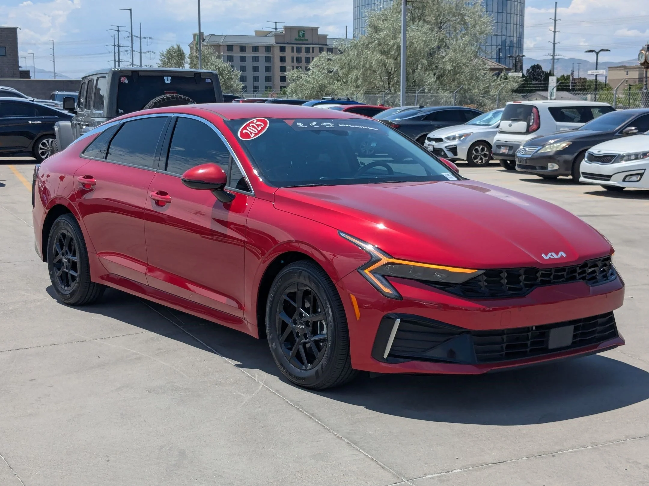 Used 2025 Runway Red Kia LXS image 7