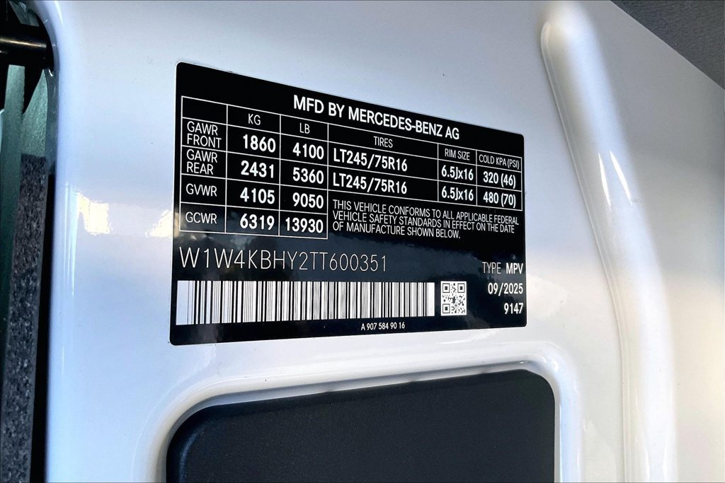 2026 Mercedes-Benz Sprinter Crew Van Base - Photo 22