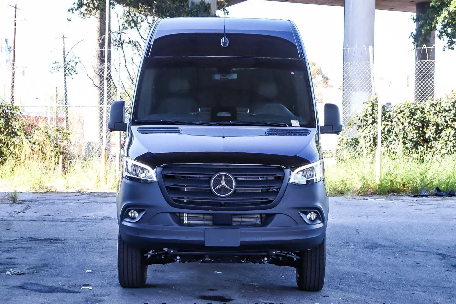New 2026 Obsidian Black Metallic Mercedes-Benz Cargo 170WB High Roof AWD 2.0L I4 Diesel Turbo HO image 2