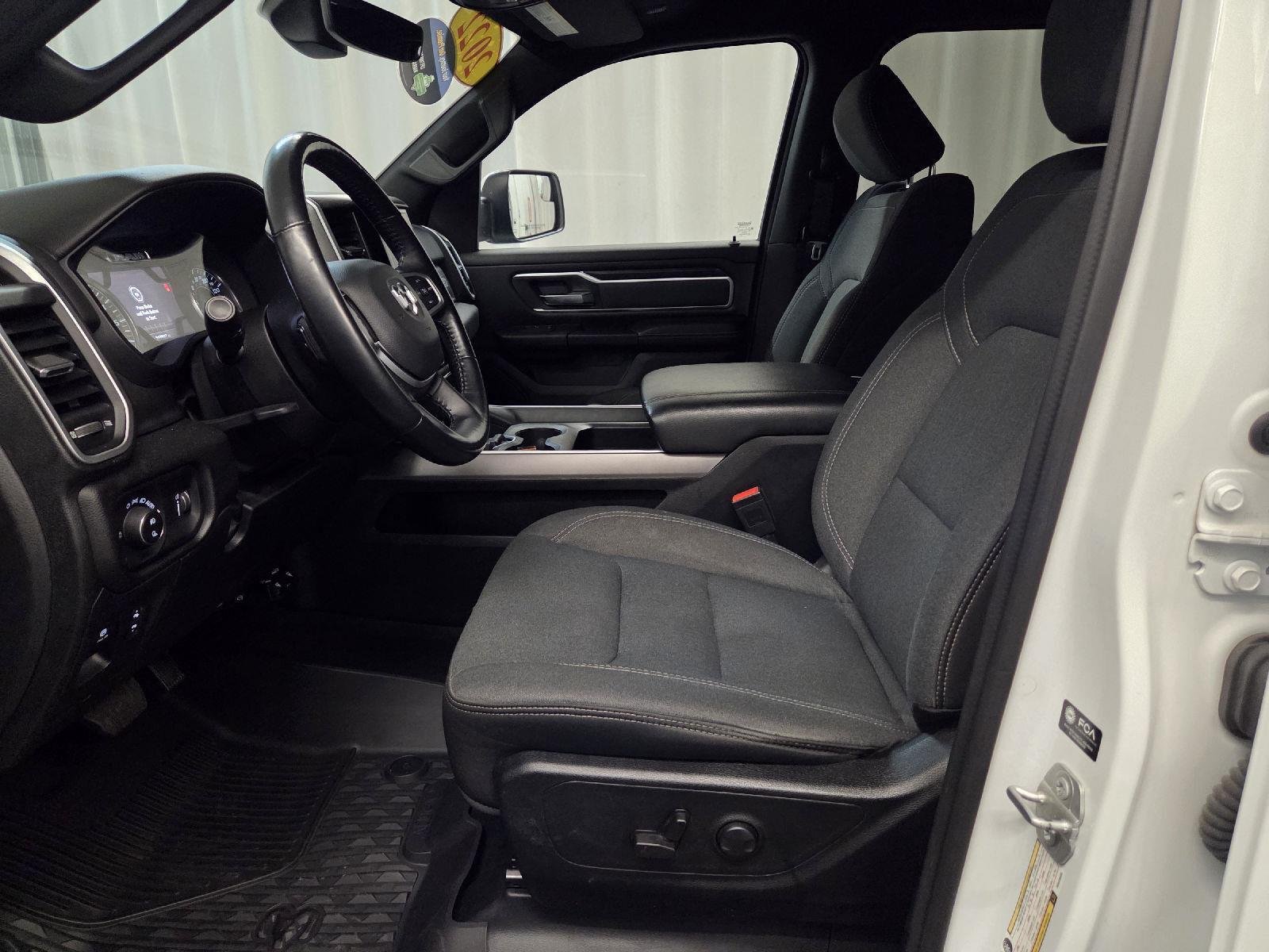 Used 2022 Bright White Clearcoat Ram Big Horn image 17