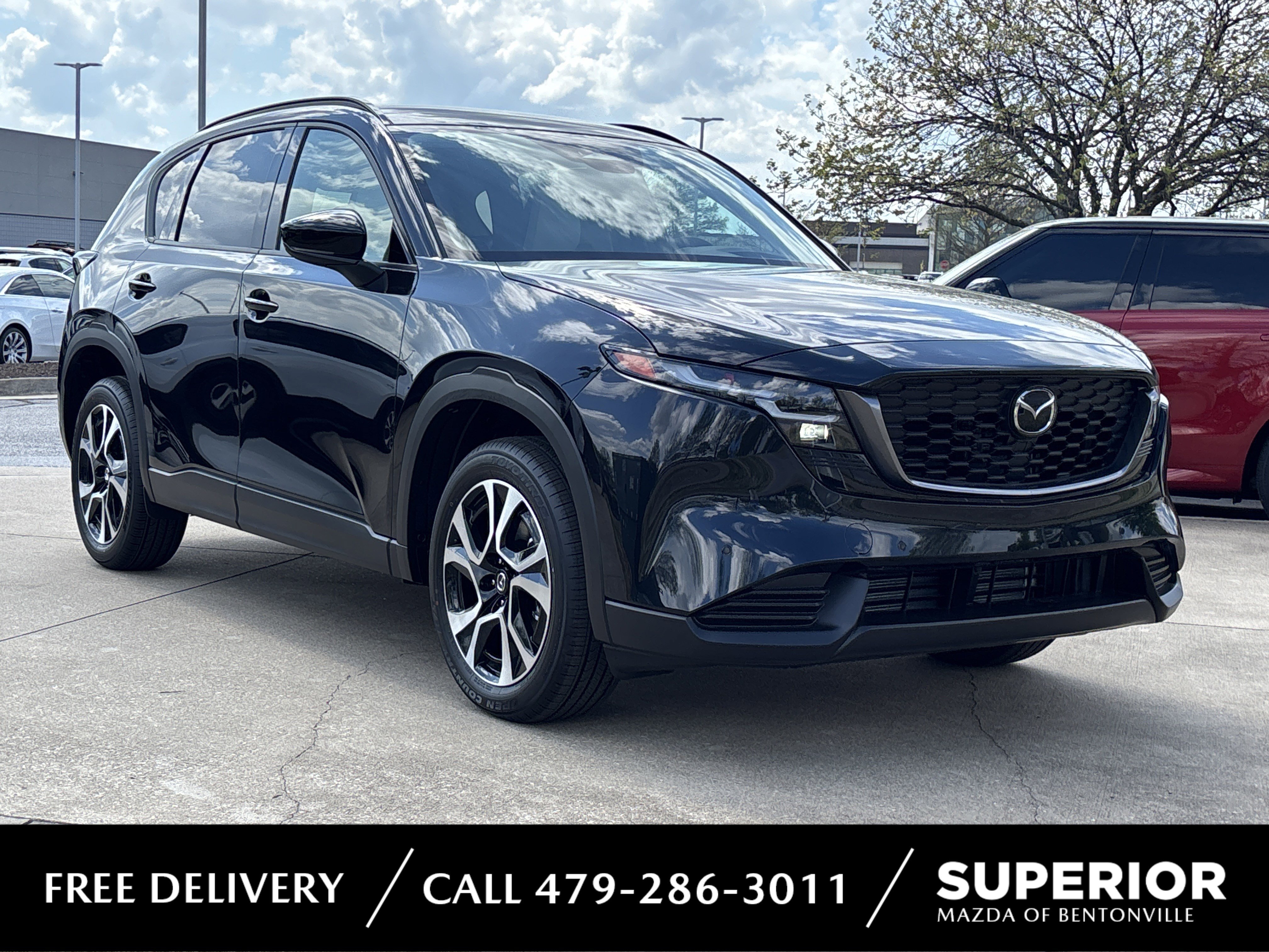 New 2026 Jet Black Mica Mazda 2.5 S Preferred AWD image 1