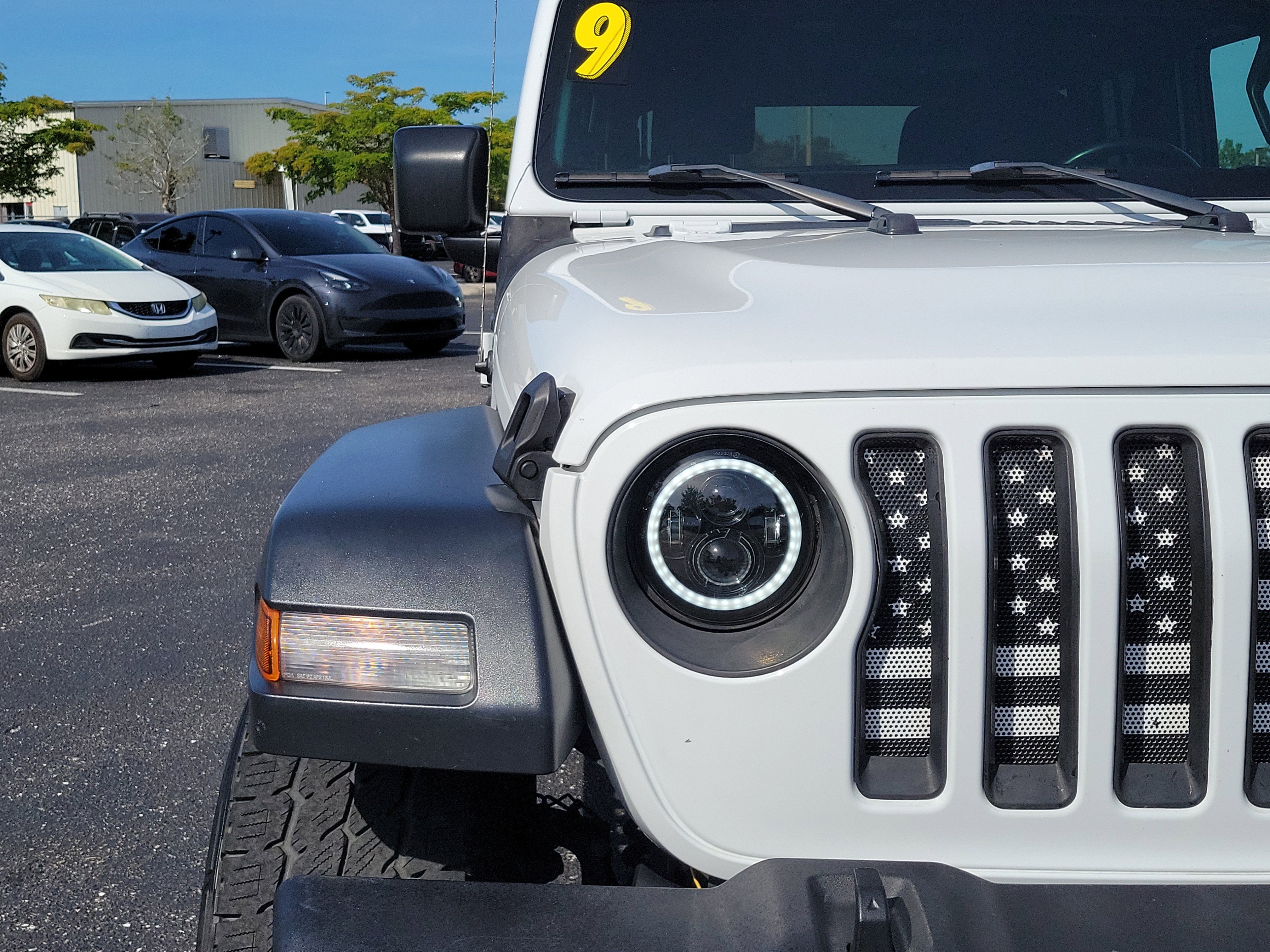 Used 2019 Bright White Clearcoat Jeep Unlimited Sport S image 6
