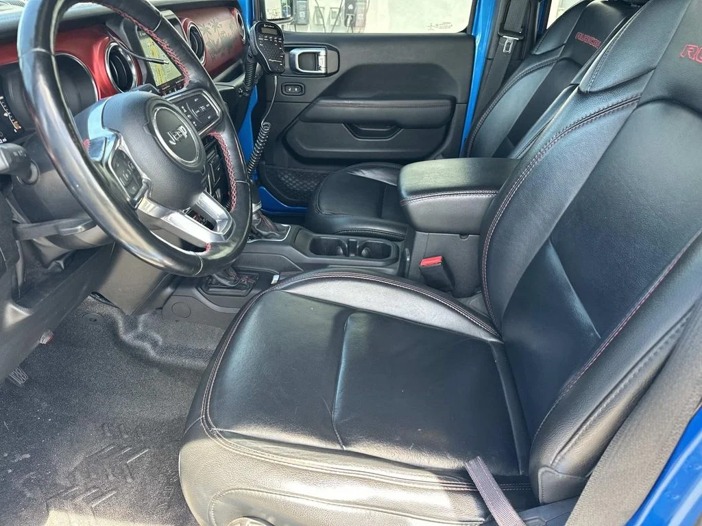 Used 2022 Blue Jeep Unlimited Rubicon image 17