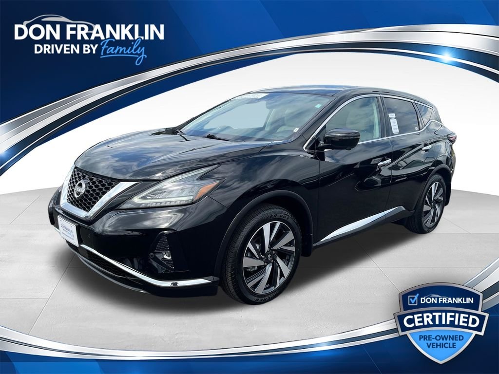 Certified Used 2023 Black Nissan SL image 1