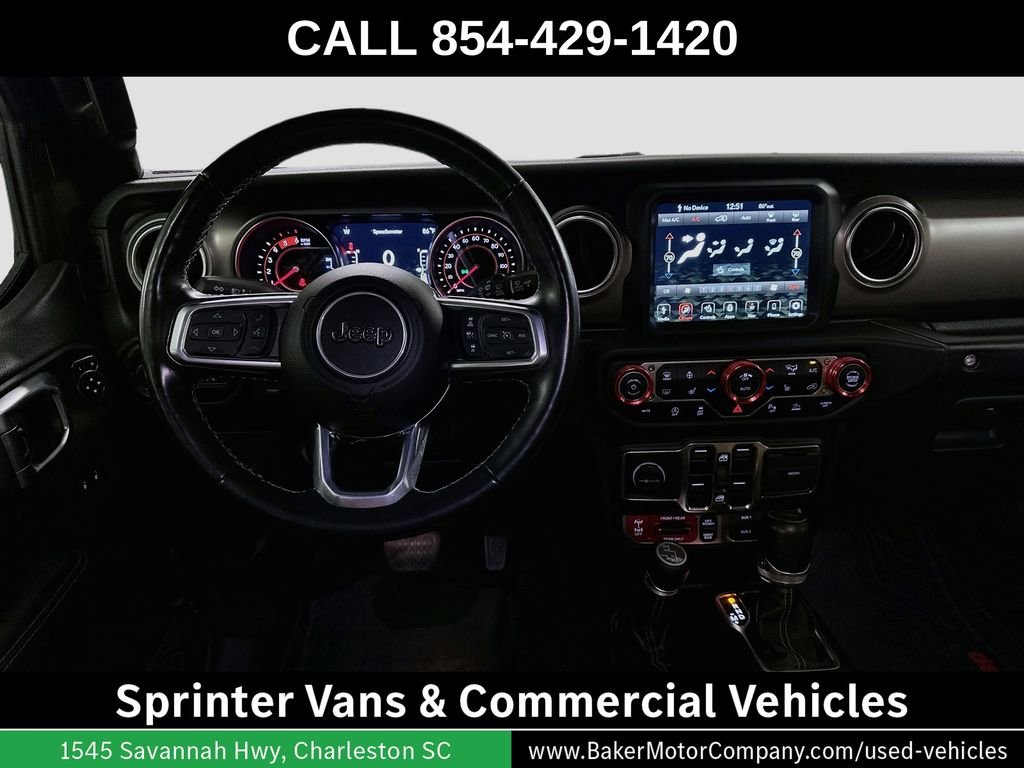 Used 2021 Green Clearcoat Jeep Unlimited Rubicon image 22