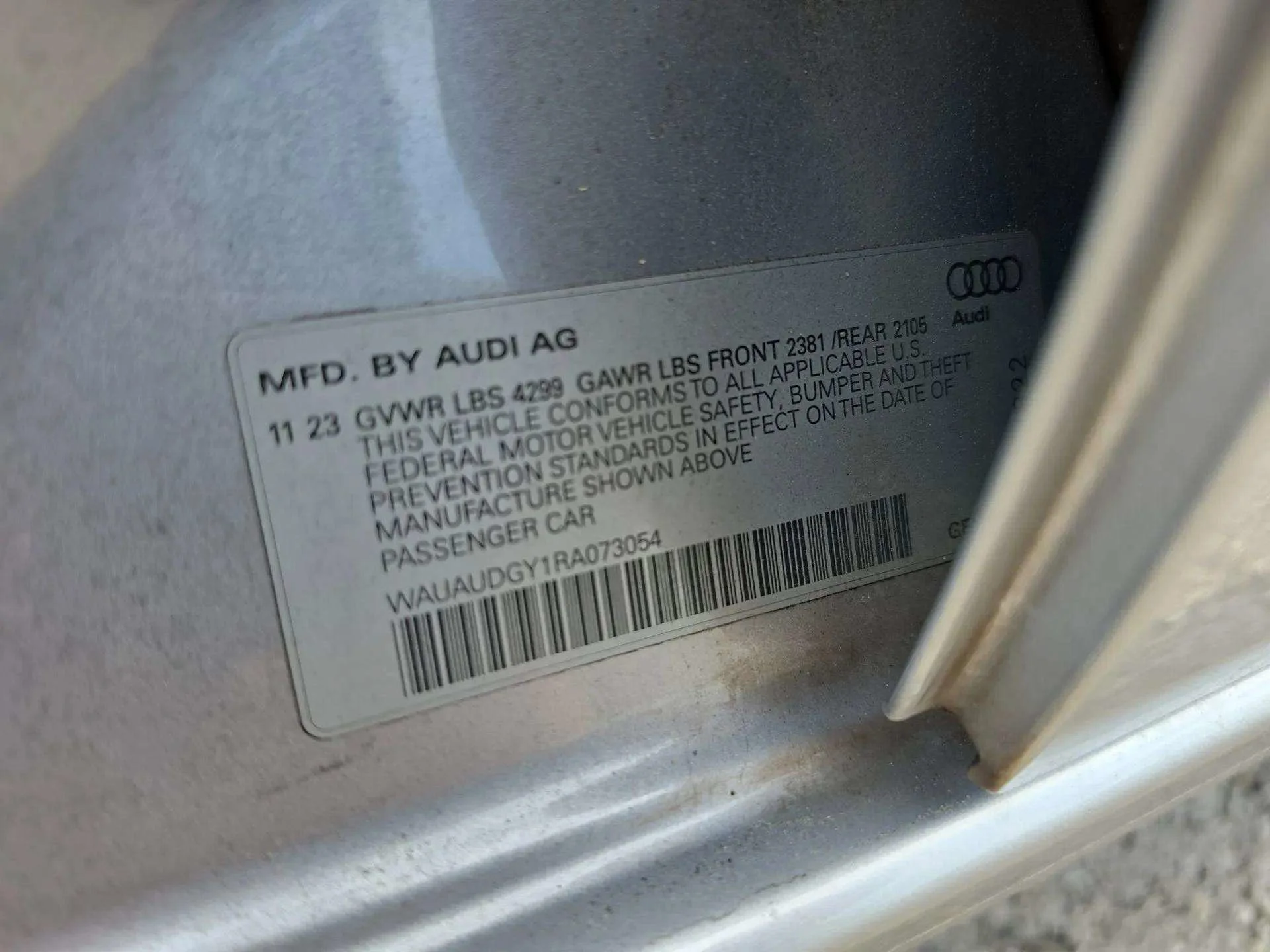 Used 2024 Florett Silver Metallic Audi Premium image 21